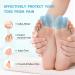 Bukihome Silicone Toe Caps - Pain Relief for Calluses Blisters & Ingrown Toenails | Blue Toe Protection - International Shipping Available - Buy Online on GoSupps.com