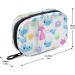 Naanle Watercolor Floral Cats Pill Box - 7 Day Travel Organizer | Compact Vitamin & Supplement Holder - Buy Online on GoSupps.com