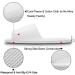 AhFulife Disposable White Slippers - 5 Pairs Unisex Terry Spa & Hotel Shoes for Women & Men (EU 36/38) - Buy Online on GoSupps.com