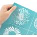 OLYCRAFT 2pcs Self-Adhesive Sunflower Silk Screen Stencils for DIY Fabric Painting - 11x8.5 Inch - Buy Online on GoSupps.com