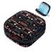 Women's binding bags baseball sport pattern women tampon storage bag tampon storage bags zip pockets menstrual tied bags multi05