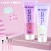 Buy Pamiyo Glitter Gel 2x50ml - White & Pink Face Body Nail Sequins for Festive Occasions | Mermaid Liquid Eyeshadow - Buy Online on GoSupps.com