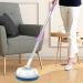 Electric Scrubbing Wand Rotating Bristle Cleaner Electric Broom Electric Cleaner Electric Brush Floor Scrubber with Adjustable Handle Household Cleaning for Tile Bathroom White - Buy Online on GoSupps.com