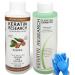 Keratina Brasilera Profesional para Alisar y Suavizar el Cabello - Tratamiento Capilar Completo de 120ml con Champ Clarificante y Guantes - Buy Online on GoSupps.com