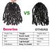 Short Butterfly Locs Crochet Hair 12 Inch 6 Packs Black Bob Style | Distressed Faux Locs Crochet Braids for Women - Buy Online on GoSupps.com