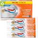 Aq uafre sh Extreme Clean Whitening Action Fluoride Toothpaste Fresh Mint Flavor 5.6 oz 3 Pack