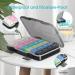 Restree Weekly Pill Organizer - 4 Times a Day Large 28 Compartment Moisture-Proof & Waterproof Medicine Box for Vitamins Fish Oil & Supplements - Black - Buy Online on GoSupps.com