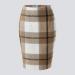 Women's Khaki A-Line Mini Skater Skirt - Winter Fashion | Plus Size XXL - Buy Online on GoSupps.com