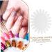 minkissy 1 Nail Gel Polish Nail Polish Display Wheel Nail Art Display Wheel Nail Gel Color Card Nail Art Display Board Nail Polish Rack Nail Art Tips Ribbon Sun Flower Manicure - Buy Online on GoSupps.com