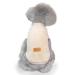 YAODHAOD Dog Sweater Dog Clothes Plush Soft Thick Warm for Winter Dogs Cats Apricot Size 2XL Gray XXL