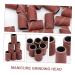 FOMIYES 100pcs Cylindrical Polishing Grinding Polisher Medium Sanding Band Ceramic Drill Bit Grit Woodcarving Sanding Grit Sanding Bands Manicure Sanding Bands Nail Grinding Head medium As Shown - Buy Online on GoSupps.com