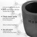 MakGrand 3.5kg Casting Graphite Crucible | High Temperature Resistant for Aluminum, Gold, Silver, Copper | Melting and Refining Tool - Buy Online on GoSupps.com