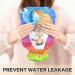 Naanle Watercolor Hot Water Bottle with Cover - 1L Transparent for Bed Hand & Feet Pain Relief | Heat & Cold Therapy - Buy Online on GoSupps.com
