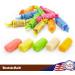 Tootsie Roll Fruit Flavoured Sweets BULK 1kg Bag - Assorted Fruity Chews - Cherry Lime Orange Lemon & Vanilla - Buy Online on GoSupps.com