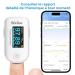 ViATOM Blaco Bluetooth Pulse Oximeter with Report Saturometer Finger Oximeter Heart Rate Monitor with LED Display with Batt - Buy Online on GoSupps.com