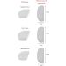 Setex Gecko Grip Non-Slip Eyeglass Nose Pads - 1.8mm Thick Transparent Bulk Pack of 15 Pairs | Innovative Micro-Structured Fibres for Ultimate Comfort - Buy Online on GoSupps.com