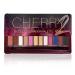 Ccolor Cosmetics - Cherry 2 12 Color Eyeshadow Palette Makeup Highly Pigmented Eye Shadow Makeup Eyeshadow Palette Cherry(2) 12 Color Eyeshadow Palette