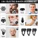 7D Electric Razor for Men and Women - Father's Day Gift - 5 in 1 Head Shavers for Bald Men - Rotary Razor Grooming Kit - Cordless & Rechargeable - Buy Online on GoSupps.com