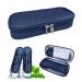 Insulin Cooler Travel Case for Pen Portable Waterproof Diabetic Supply Bag with Insulation Liner and 2 Reusable Ice Packs Keeping 6-8 Hours Cooling Time Navy