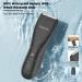 VIKICON Electric Groin Hair Trimmer and Body Groomer for Men - Waterproof Wet/Dry Hair Clippers with Replaceable Ceramic Blades - Male Hygiene Razor - Buy Online on GoSupps.com