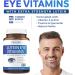 Lutein Eye Vitamins (Non-GMO) Vision Support Supplement for Tired and Dry Eyes - Maintain Vision Health with Zinc & Powerful Bilberry Milk Thistle Grape Seed and Turmeric Extracts - 60 Capsules - Buy Online on GoSupps.com