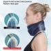 Small Ruff Man Neck Support Pillow for Pain Relief - Ideal for Car Office & Travel - Gray Cervical Spine Stretcher - Buy Online on GoSupps.com