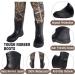HISEA Kids Neoprene Chest Waders with Insulated Boots - Brown | Duck Hunting Waders for Boys & Girls Ages 6/7 - Buy Online on GoSupps.com