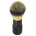 Handmade shaving brush foaming beard handle made of black alloy soft bristles synthetic foaming bare brushes for men
