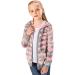 V.&GRIN Pink Tie Dye Girl Zip Hoodie Sweatshirt | Soft Fuzzy Fleece Jacket for Girls 7-8 Years - Buy Online on GoSupps.com