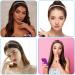 Yeshan Plastic Teeth Headbands - Pack of 6 Non-slip Wavy Thin Hair Bands for Women and Girls - Mixed Colors - Buy Online on GoSupps.com