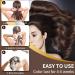 Dulele Dark Brown Hair Dye Shampoo - Instant Color for Gray Hair | Herbal Formula for Women & Men - Buy Online on GoSupps.com