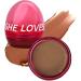 Blush Cream Waterproof Velvet Cream Blusher for Face - Face Makeup for Young Ladies for Working Home Gathering Dating Traveling Shopping Pochy 01# Bronze - Buy Online on GoSupps.com