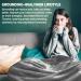 Grounding Blanket Grounding Sheet Grounded Throw Kit with Conductive Silver Fiber for Better Sleep Pain Relief Helps Anxiety Relief Large Size for Two uses 55 * 79INCH - Buy Online on GoSupps.com