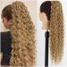Ponytail Extensions Long Wave Curly Drawstring Ponytail 26" Synthetic Clip In Ponytail Extensions for Black Women Afro Curly Drawstring Ponytail False Hairpieces for Women (Color : 1BT30 Size : 65c 65cm 1BT30 - Buy Online on GoSupps.com