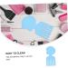NUOBESTY 2 Pcs Comb Silicone Mold Silicone Molds Afro Hair Comb Mold Afro Comb Mould Craft Supplies Self Made Bluex2pcs 21X10CM2x2pcs - Buy Online on GoSupps.com