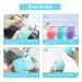 2-in-1 Ice Roller for Face & Eye Puffiness Relief | Mini Ice Mold for Face | Facial Rollers Gua Sha Face Massage | Skin Care Tool (Purple) - Buy Online on GoSupps.com