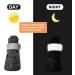 Waterproof Dog Boots - Non-Slip Paw Protection with Adjustable Reflective Straps | Large Black Dog Shoes (4 Pieces) for All Sizes - Buy Online on GoSupps.com