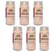 Himalayan Chef Pink Salt Glass Shaker - 6 Pack, 105 oz (1.1 lb each) - Fine Grain Himalayan Salt Shaker - Buy Online on GoSupps.com