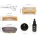 Beard Grooming Kit for Men - Stainless Japanese Scissors, Beard Balm, Oil, Brush, Comb - Professional Barber Gift Set - Buy Online on GoSupps.com
