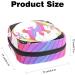Shop Cute Unicorn Women's Napkin Storage Bag | Rainbow Hair Stars & Yin Yang | Portable Menstruation Bags for First Periods - Buy Online on GoSupps.com