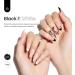 beetles Gel Polish Nail Art Liner Gel Polish Set- 2 Popular Black White Colours Nail Art Polish Gel Art Paint for Swirl Nails Built Thin Brush in Gel Pens UV Soak off Gifts for Girls-CL209 - Buy Online on GoSupps.com