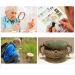 Magnifying Glass 3 Times 5 Times Handheld Magnifying Glass Oversized Lighting Reading Magnifying Glass with LED Lights Magnifier - Buy Online on GoSupps.com