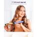 ZAVAREA 1 1/4 Inch Automatic Curling Iron - 2024 Upgrade Dual Voltage Self-Curling Wand for Long Hair Extra-Long Barrel - Effortless Waves & Beach Curls in Purple - Buy Online on GoSupps.com