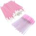 Vegcoo 300 pieces make -up brush set 150 make -up lipstick brush 150 eyelash brush disposable mascara magic sticks disposable lip brush make -up brush for perfect lips makeup