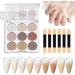 Poudre Ongles Pigment e - Finition Miroir Magique Brillante - Set De Poudres | D coration Arc-en-D grad Brillante DIY pour P ques Halloween No l CF03 - Buy Online on GoSupps.com