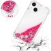 Buy Tivenfezk Nadoli Glitter Drive Sand Shell for iPhone 15 - Shockproof Transparent TPU Quicksand Case - Pink Bumper Protective Cover - Buy Online on GoSupps.com