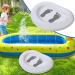 Inflatable Beach Foot Bath - Portable Inflatable Feet Bath Basin | White Swimming Pool Inflatable Basin Foldable Foot Soaking Bath Tub with Pump for Pool Entry Ladder - Buy Online on GoSupps.com