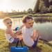 Kids Fishing Set - Blue 1.5M Fishing Rod Reel & Bait | Best International Shipping - Buy Online on GoSupps.com