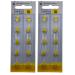 Exell Battery 2X 10pk 1.45V Size 10 Hearing Aid Battery Zero Mercury Long Tab Easy to Insert Replaces VT10 XL10 AP10 10HPX 10A R10ZA 10AE L10ZA AC230E PR-230PA 230HPX 20PA DA230 230HPX