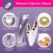 MAYYAD Women's Electric Shaver with LED Light | 2-in-1 Cordless Razor & Trimmer | Rechargeable Hair Remover & Nail Kit | Purple Grooming Set - Buy Online on GoSupps.com